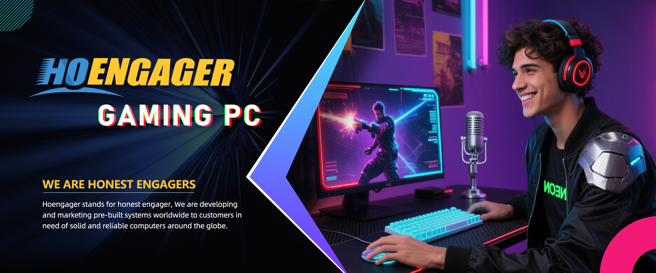 HOENGAGER Gaming PC 1