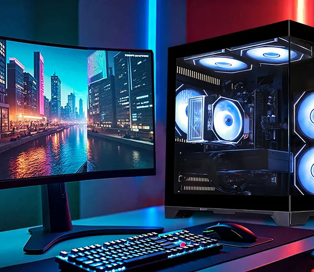 HOENGAGER professional gaming PC manufacturing and production capability
