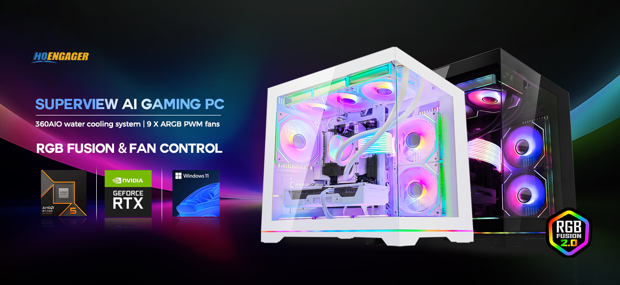 HOENGAGER Gaming PC Left 2